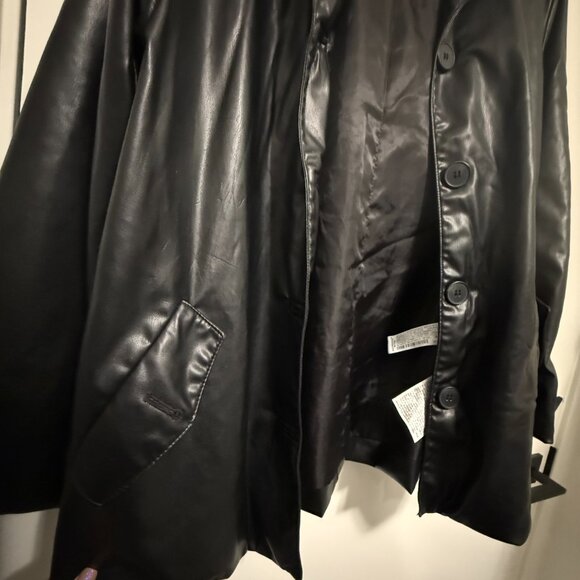 Zara | Leather Jacket Black - Picture 6 of 6